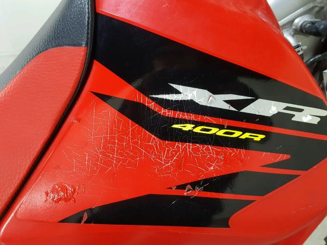 JH2NE03044M900537 - 2004 HONDA XR400 R RED photo 13