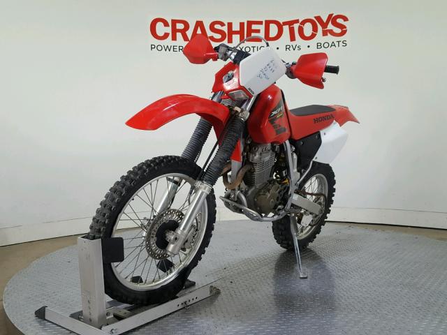 JH2NE03044M900537 - 2004 HONDA XR400 R RED photo 4