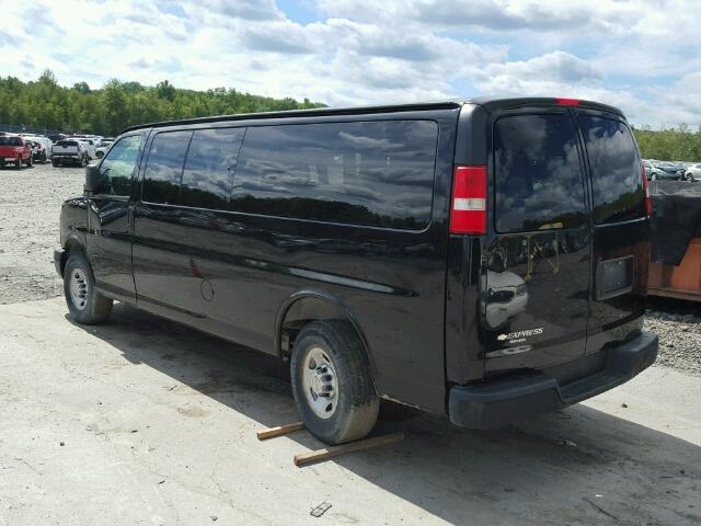 1GAZGZFA9D1175928 - 2013 CHEVROLET EXPRESS G3 BLACK photo 3