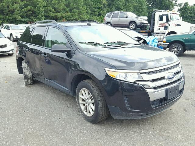 2FMDK3GCXDBC92379 - 2013 FORD EDGE SE BLACK photo 1