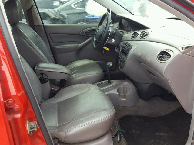 1FAFP38392W314368 - 2002 FORD FOCUS ZTS RED photo 5