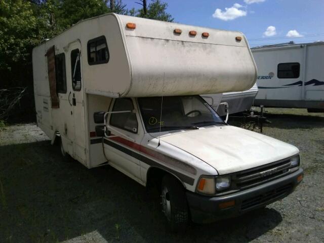 JT5VN94T8M0022295 - 1991 TOYOTA PICKUP CAB WHITE photo 1