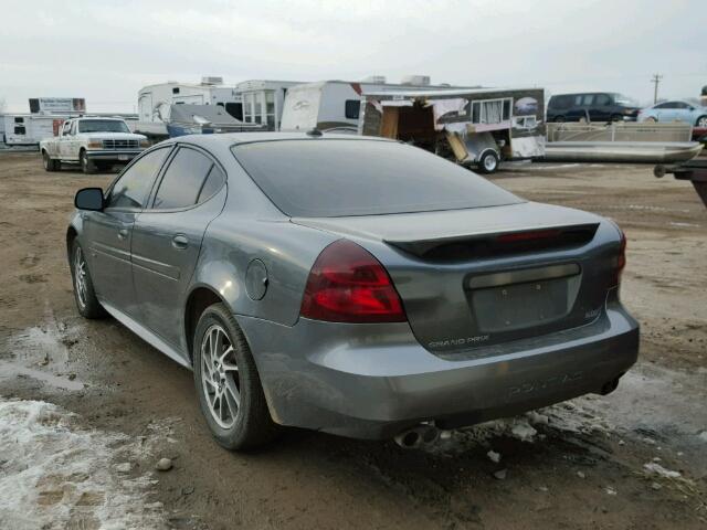 2G2WR524451171654 - 2005 PONTIAC GRAND PRIX GRAY photo 3