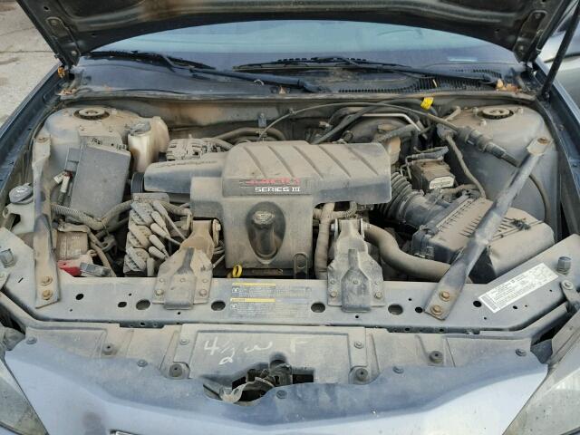 2G2WR524451171654 - 2005 PONTIAC GRAND PRIX GRAY photo 7