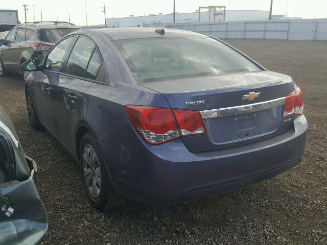 1G1PA5SH5D7235320 - 2013 CHEVROLET CRUZE CHARCOAL photo 3