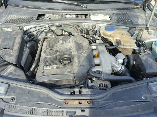 WVWPD63B54P259678 - 2004 VOLKSWAGEN PASSAT GLS GRAY photo 7