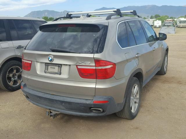 5UXFE83548L162448 - 2008 BMW X5 4.8I BROWN photo 4