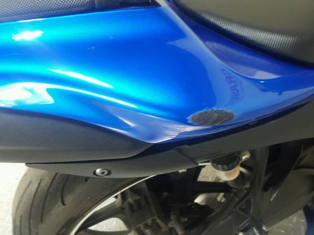 JKAZX4P148A040932 - 2008 KAWASAKI ZX600 P BLUE photo 13