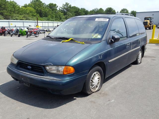 2FMDA514XWBA93514 - 1998 FORD WINDSTAR W GREEN photo 2