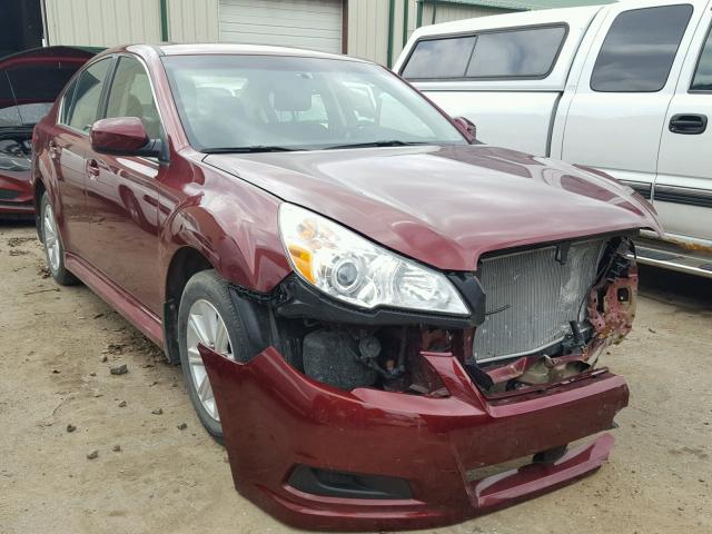 4S3BMCC67C3038231 - 2012 SUBARU LEGACY 2.5 MAROON photo 1