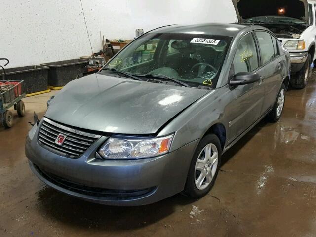 1G8AJ55FX7Z132484 - 2007 SATURN ION LEVEL GRAY photo 2