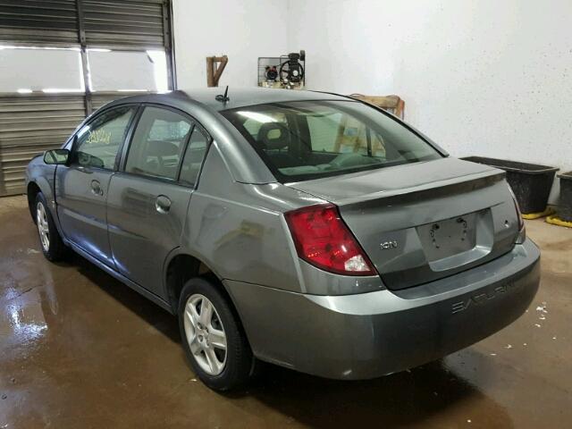 1G8AJ55FX7Z132484 - 2007 SATURN ION LEVEL GRAY photo 3
