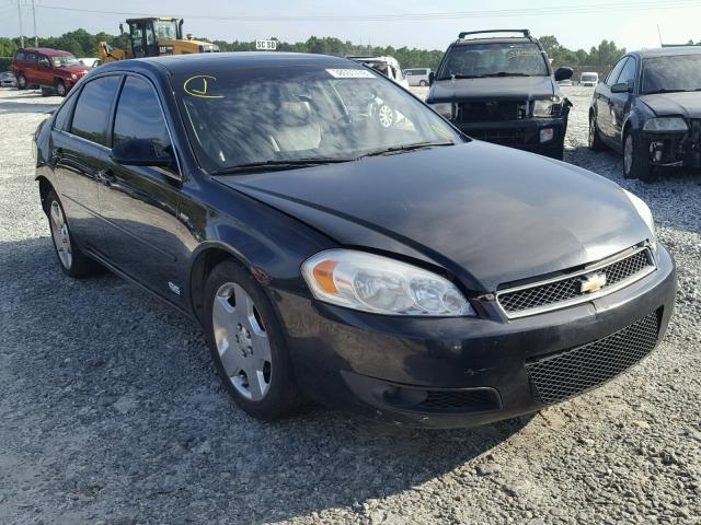 2G1WD58C779415075 - 2007 CHEVROLET IMPALA SUP BLACK photo 1