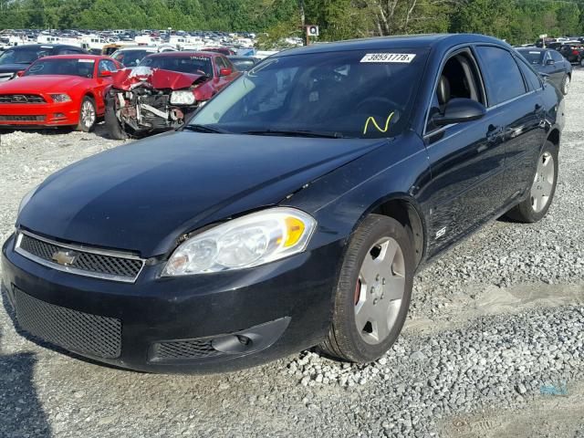 2G1WD58C779415075 - 2007 CHEVROLET IMPALA SUP 黑色 照片 2