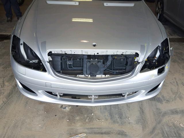 WDDNG76X07A050809 - 2007 MERCEDES-BENZ S 600 SILVER photo 9