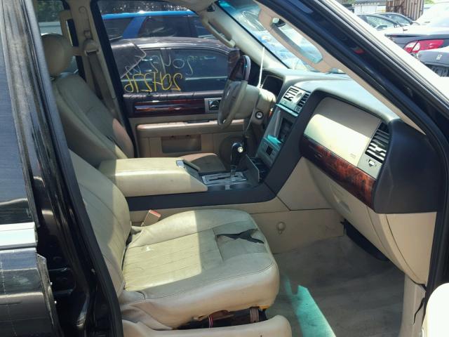 5LMFU275X6LJ12087 - 2006 LINCOLN NAVIGATOR BLACK photo 5