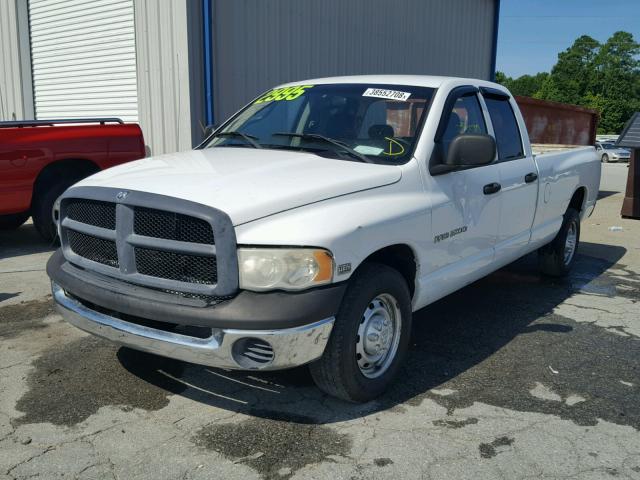 3D7KA28D64G256384 - 2004 DODGE RAM 2500 S WHITE photo 2