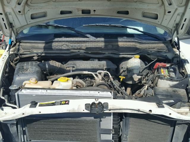3D7KA28D64G256384 - 2004 DODGE RAM 2500 S WHITE photo 7