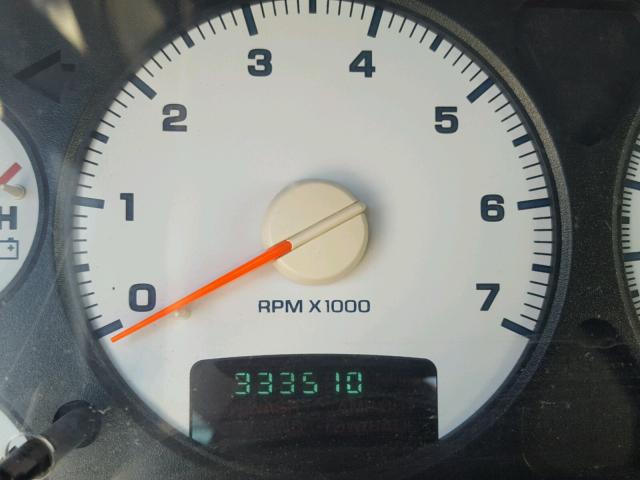 3D7KA28D64G256384 - 2004 DODGE RAM 2500 S WHITE photo 8