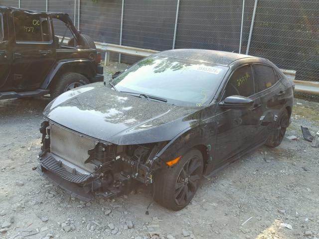 SHHFK7H46HU406901 - 2017 HONDA CIVIC SPOR BLACK photo 2