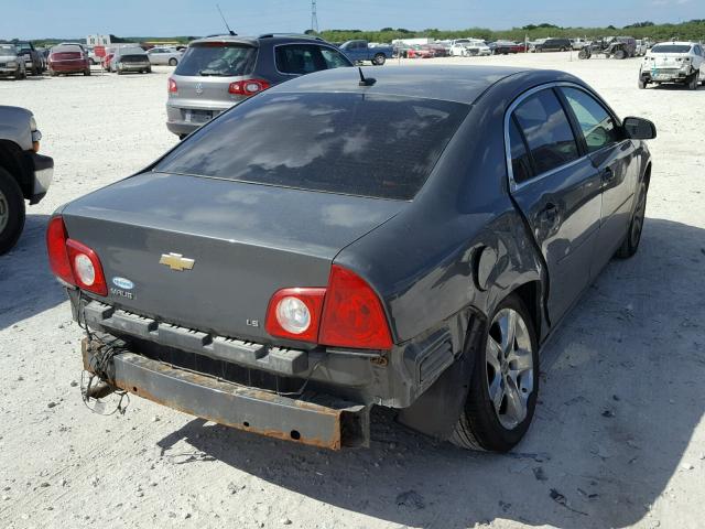 1G1ZG57B09F208258 - 2009 CHEVROLET MALIBU LS 灰色 照片 4