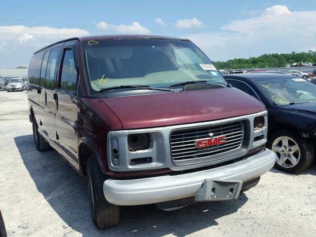 1GTHG39R2X1035158 - 1999 GMC SAVANA G35 MAROON photo 1