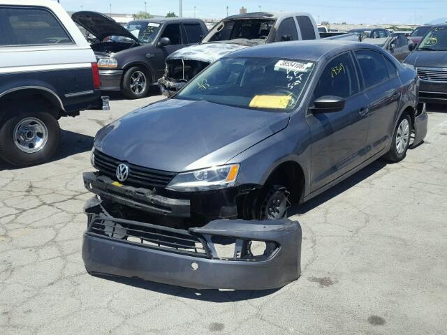 3VW2K7AJ6CM419634 - 2012 VOLKSWAGEN JETTA BASE 石墨色 照片 2