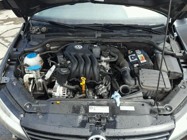 3VW2K7AJ6CM419634 - 2012 VOLKSWAGEN JETTA BASE 石墨色 照片 7