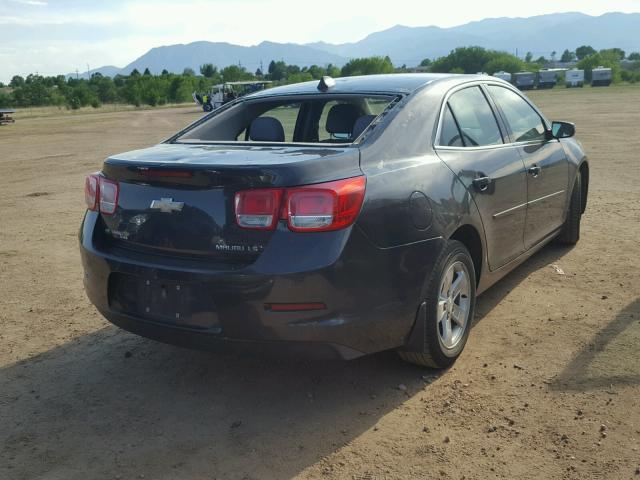 1G11B5SL4EF209984 - 2014 CHEVROLET MALIBU LS შავი ფოტო 4