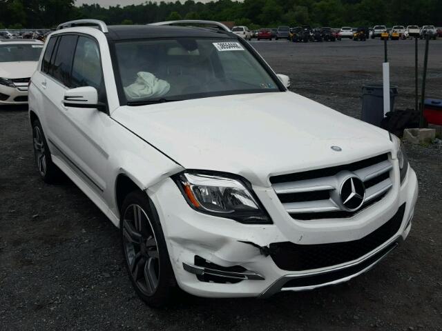 WDCGG8JB4EG262668 - 2014 MERCEDES-BENZ GLK 350 4M WHITE photo 1