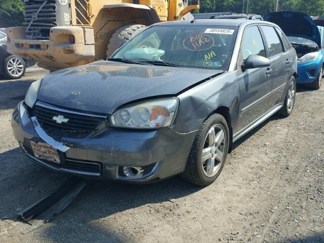 1G1ZU63886F131269 - 2006 CHEVROLET MALIBU MAX GRAY photo 2