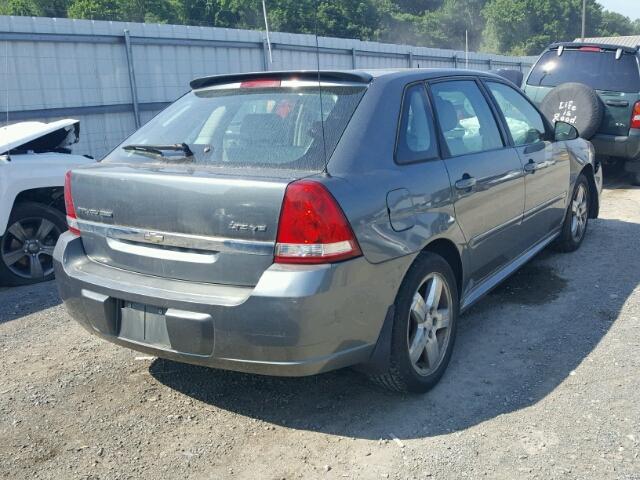 1G1ZU63886F131269 - 2006 CHEVROLET MALIBU MAX GRAY photo 4