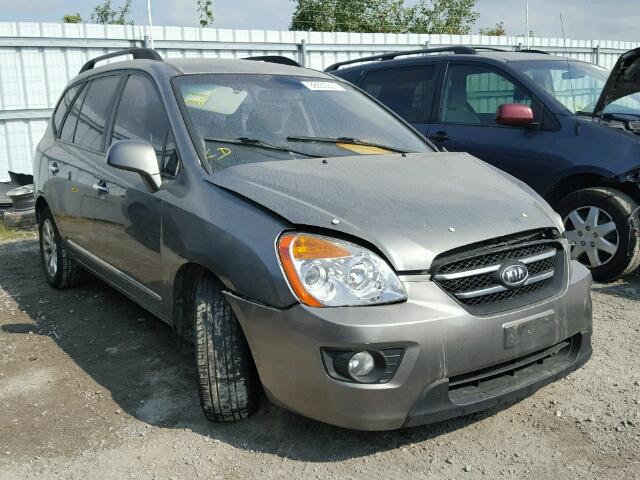 KNAHH8C82A7296866 - 2010 KIA RONDO EX GRAY photo 1