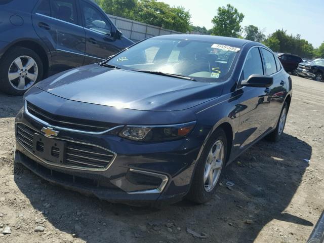 1G1ZB5ST7GF241317 - 2016 CHEVROLET MALIBU LS Mavi foto 2