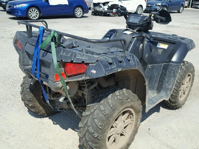 4XAZX85A7BA018888 - 2011 POLARIS SPORTSMAN BLACK photo 4