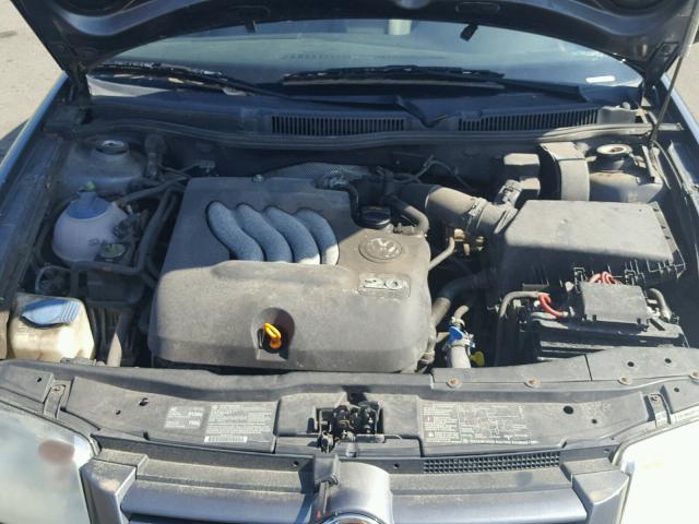 3VWRK69MX3M139738 - 2003 VOLKSWAGEN JETTA GL GRAY photo 7