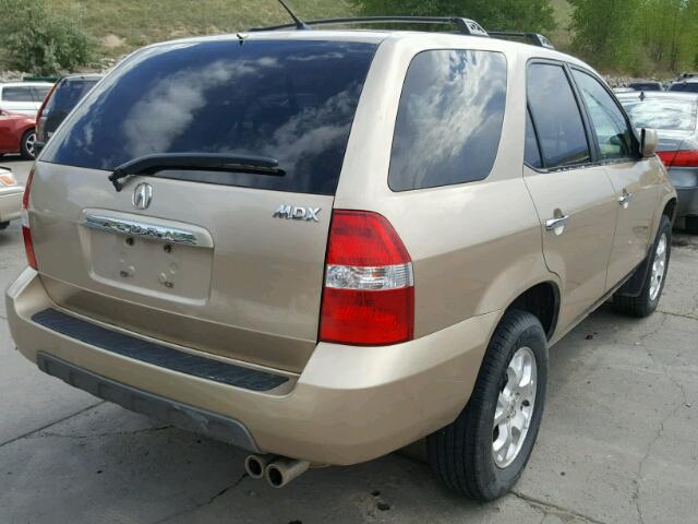 2HNYD18851H507023 - 2001 ACURA MDX TOURIN BEIGE photo 4