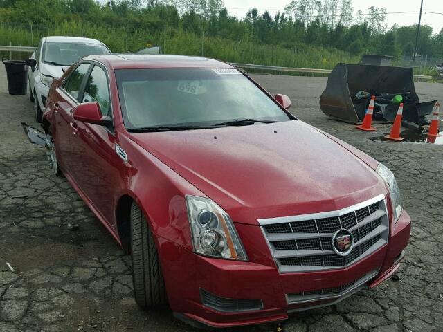 1G6DG5EG9A0102269 - 2010 CADILLAC CTS LUXURY RED photo 1