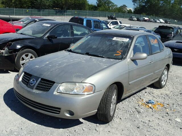 3N1CB51DX4L882120 - 2004 NISSAN SENTRA 1.8 BEIGE photo 2