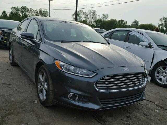 3FA6P0H79FR192332 - 2015 FORD FUSION SE GRAY photo 1