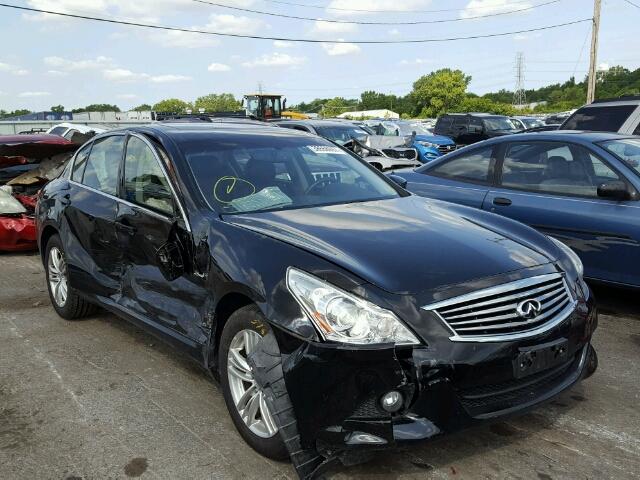 JN1DV6AR0BM652165 - 2011 INFINITI G25 BLACK photo 1