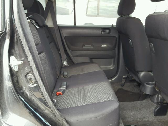 JTLKT324964057546 - 2006 TOYOTA SCION XB შავი ფოტო 6