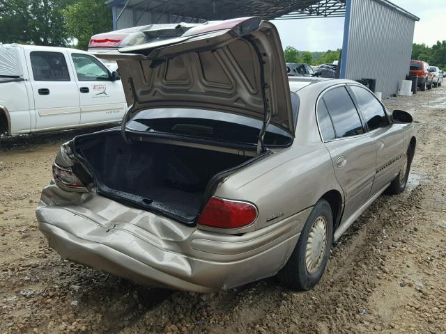 1G4HP54K61U276700 - 2001 BUICK LESABRE CU BEIGE photo 4