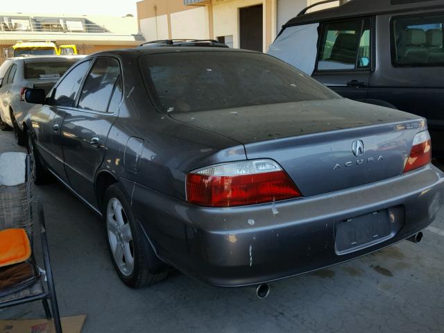 19UUA56873A032095 - 2003 ACURA 3.2TL TYPE GRAY photo 3