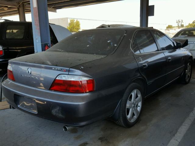 19UUA56873A032095 - 2003 ACURA 3.2TL TYPE GRAY photo 4