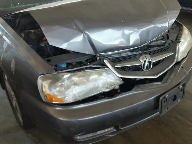 19UUA56873A032095 - 2003 ACURA 3.2TL TYPE GRAY photo 9