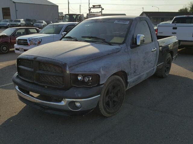 1D7HA16D94J202678 - 2004 DODGE RAM 1500 S BLACK photo 2