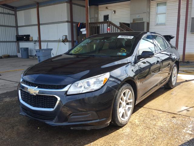 1G11C5SL1EF212645 - 2014 CHEVROLET MALIBU 1LT 黑色 照片 2