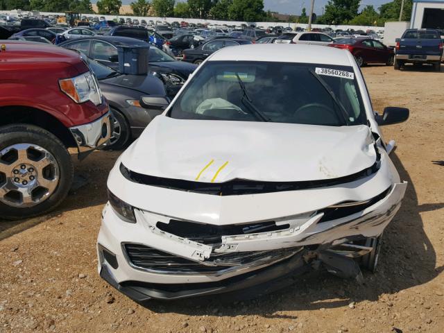 1G1ZB5ST1HF265873 - 2017 CHEVROLET MALIBU LS WHITE photo 7