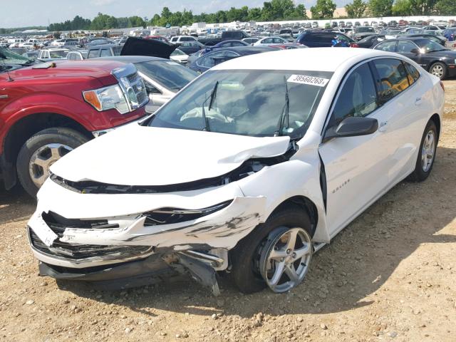 1G1ZB5ST1HF265873 - 2017 CHEVROLET MALIBU LS WHITE photo 9